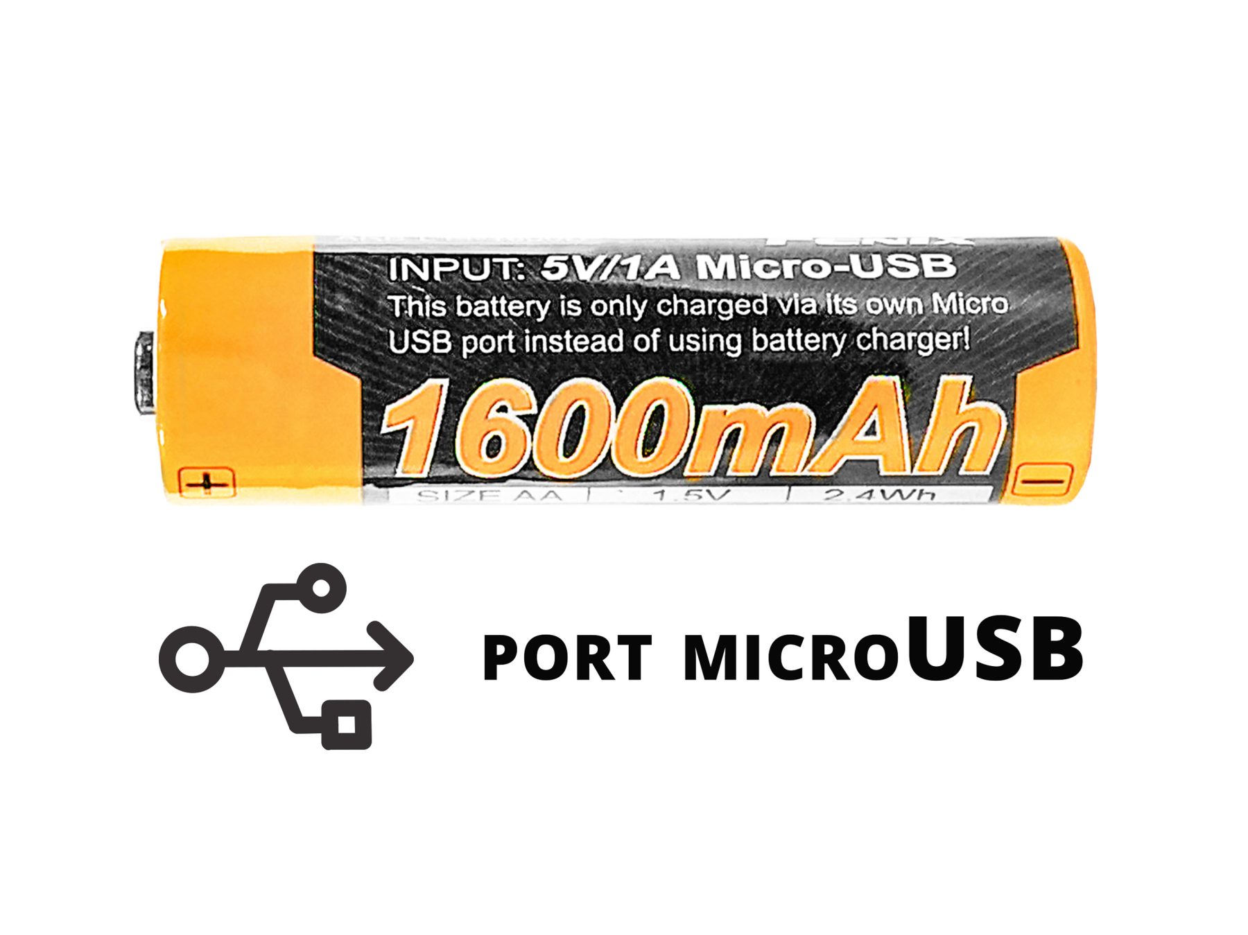 Akumulator Fenix USB ARB-L14U (14500 1600 mAh 1,5 V)