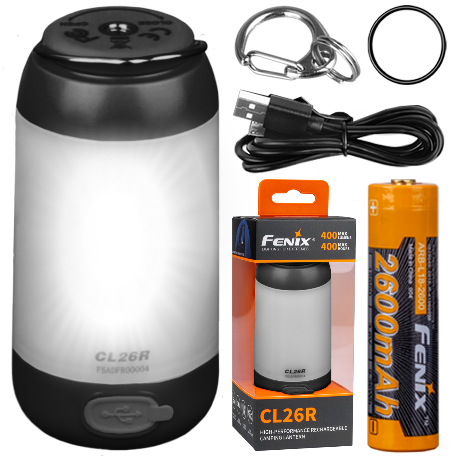 Lampa kempingowa Fenix CL26R czarna - obrazek 22