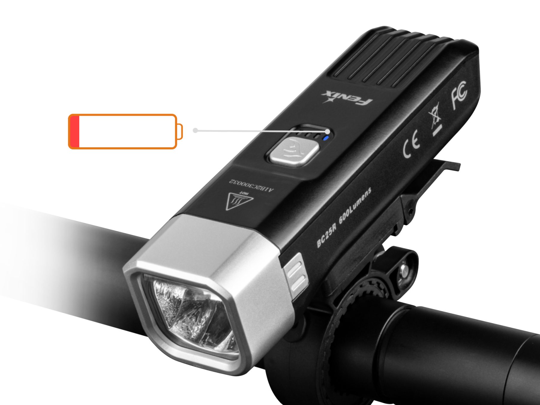 Lampa rowerowa Fenix BC25R - obrazek 7