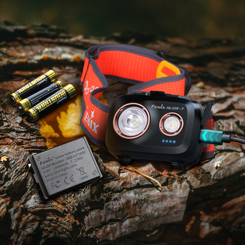 Latarka czołowa Fenix HL32R-T czarna - obrazek 7
