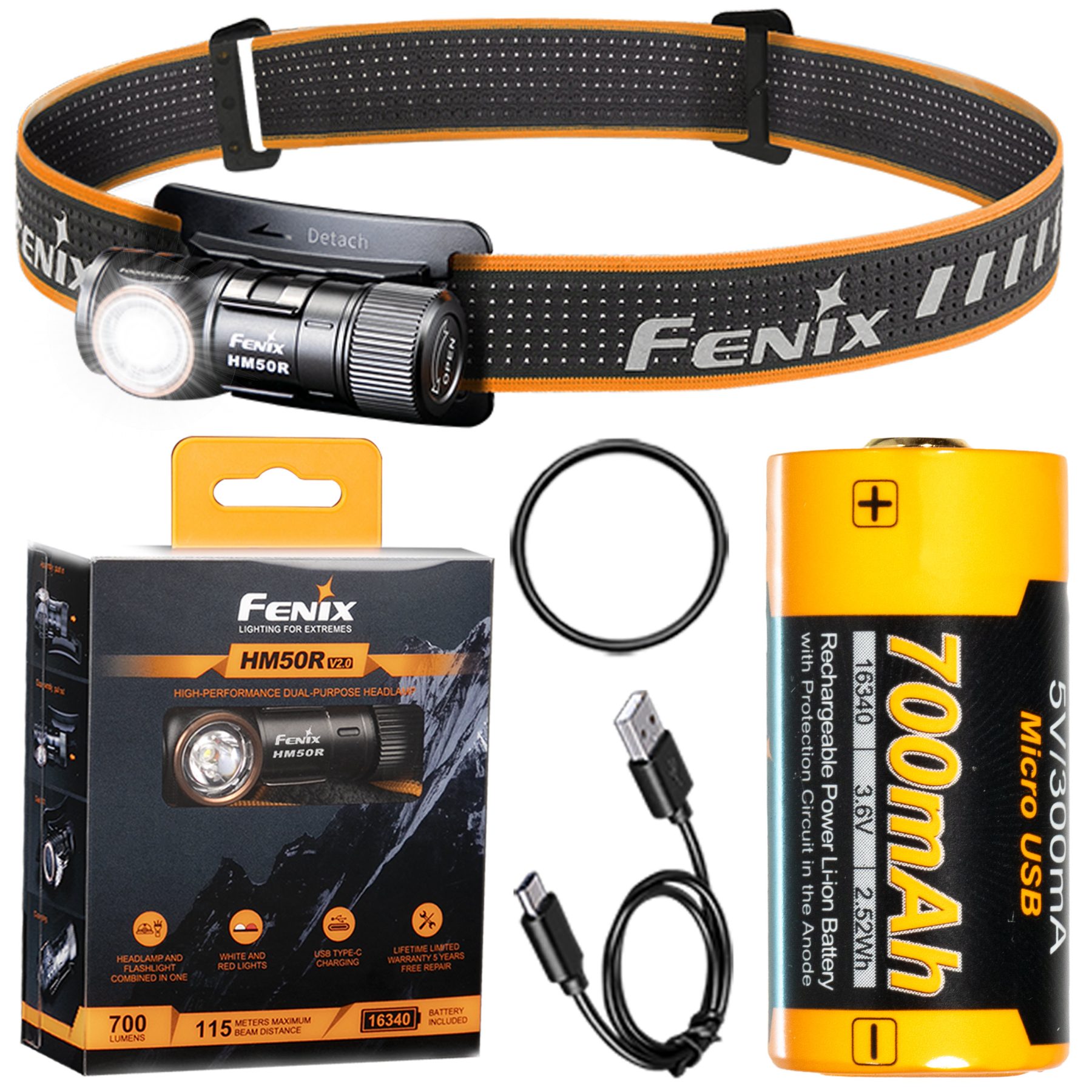Latarka czołowa Fenix HM50R V2.0 - obrazek 16
