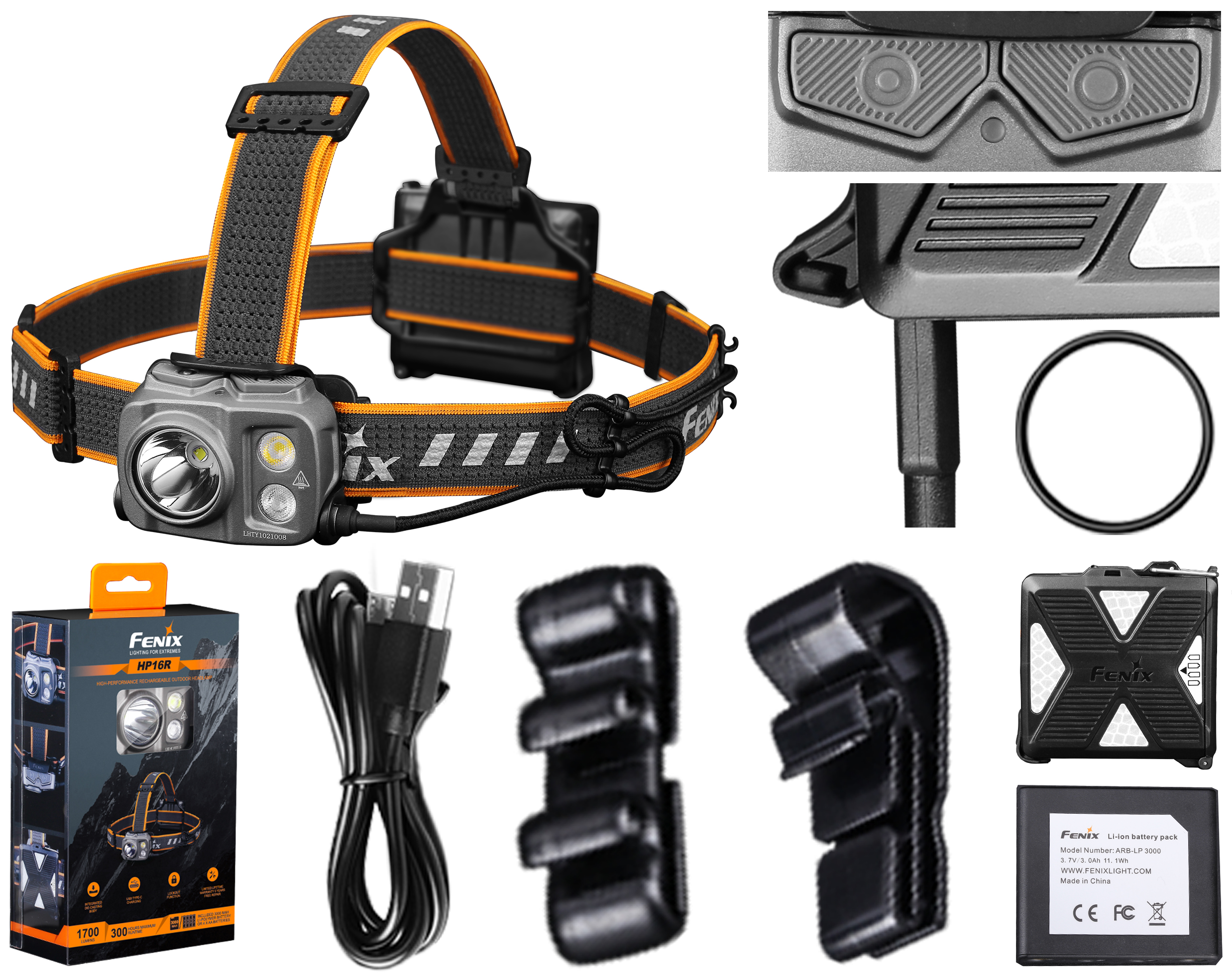 Latarka czołowa Fenix HP16R - obrazek 17