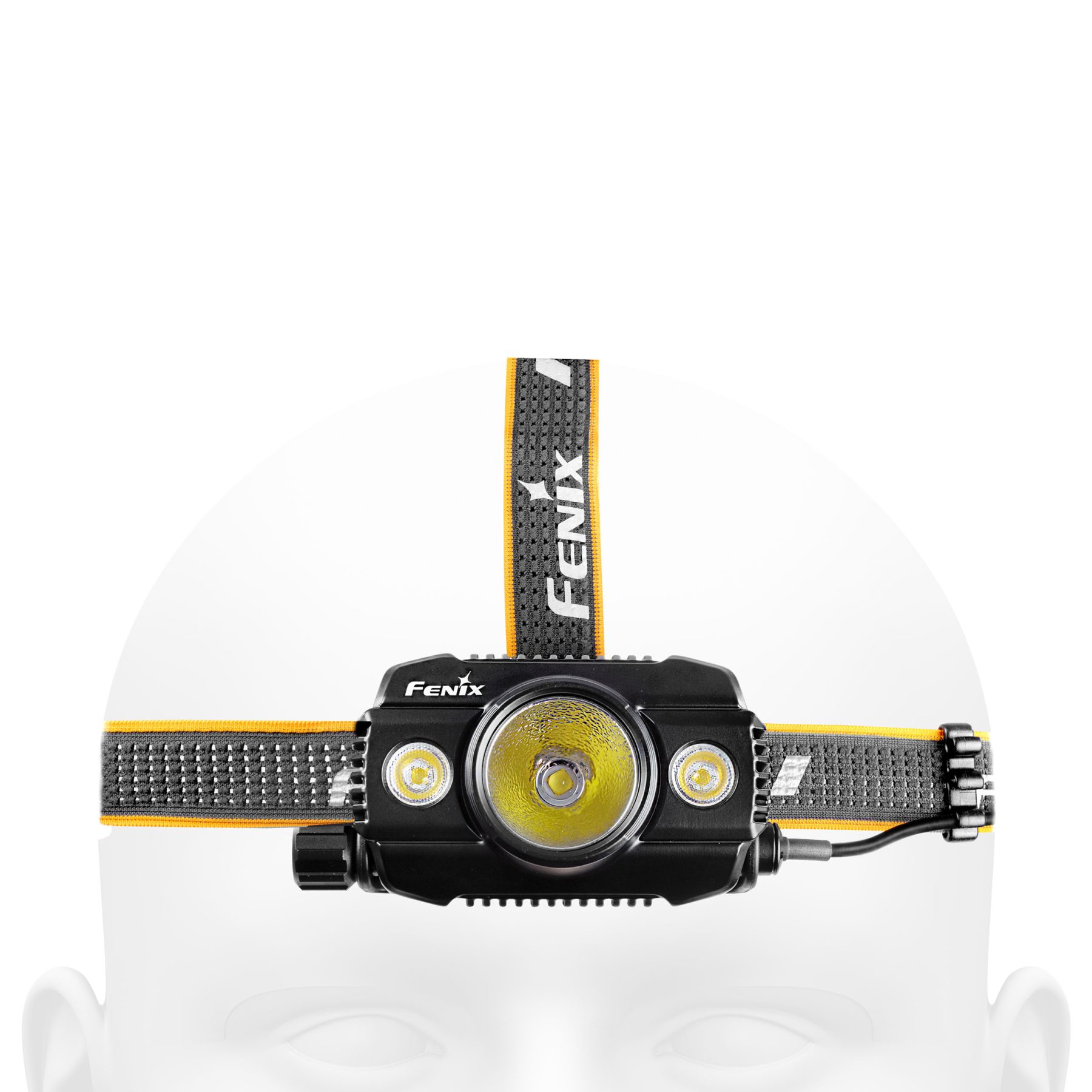 Latarka czołowa Fenix HP30R V2.0 czarna - obrazek 4