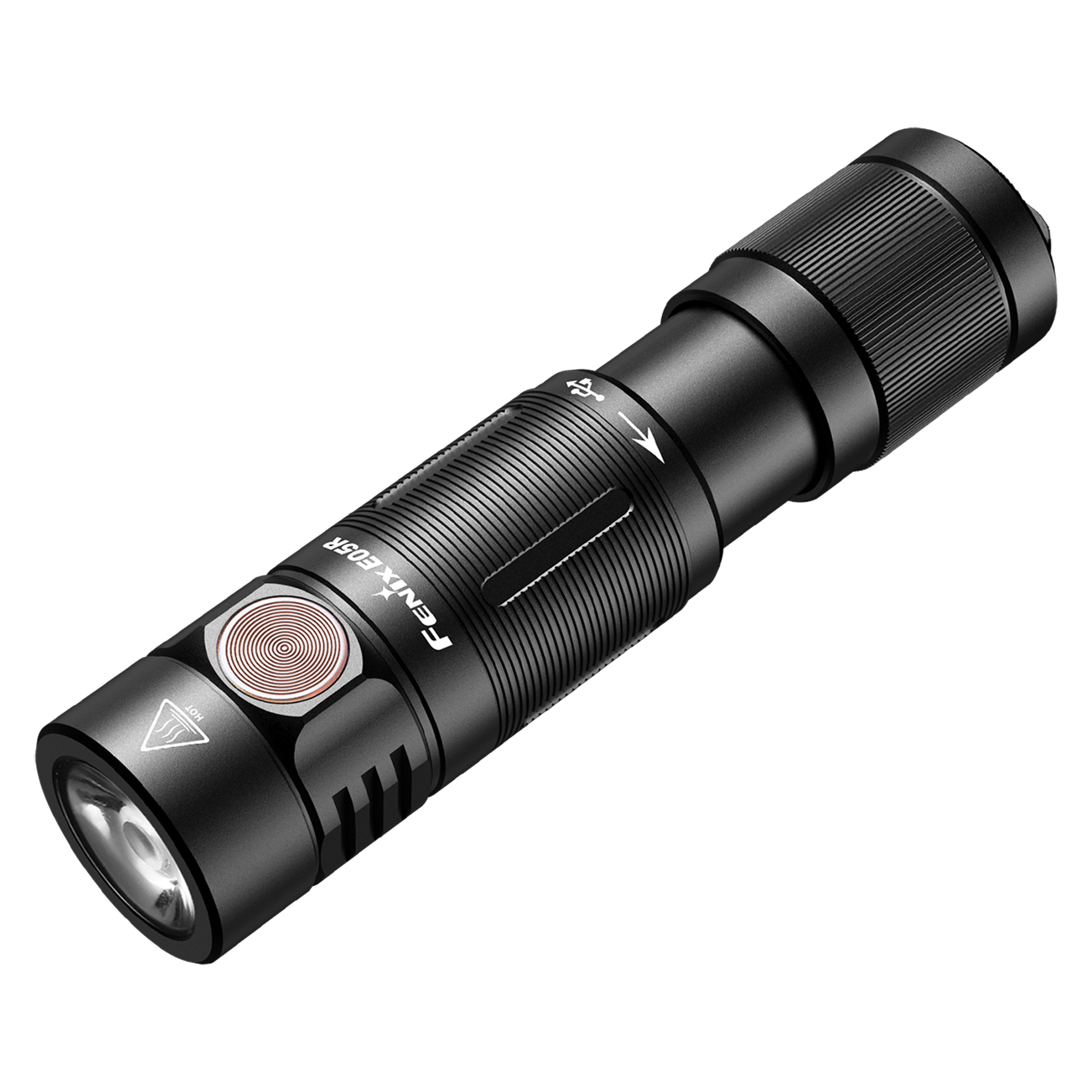 Latarka LED Fenix E05R czarna - obrazek 3