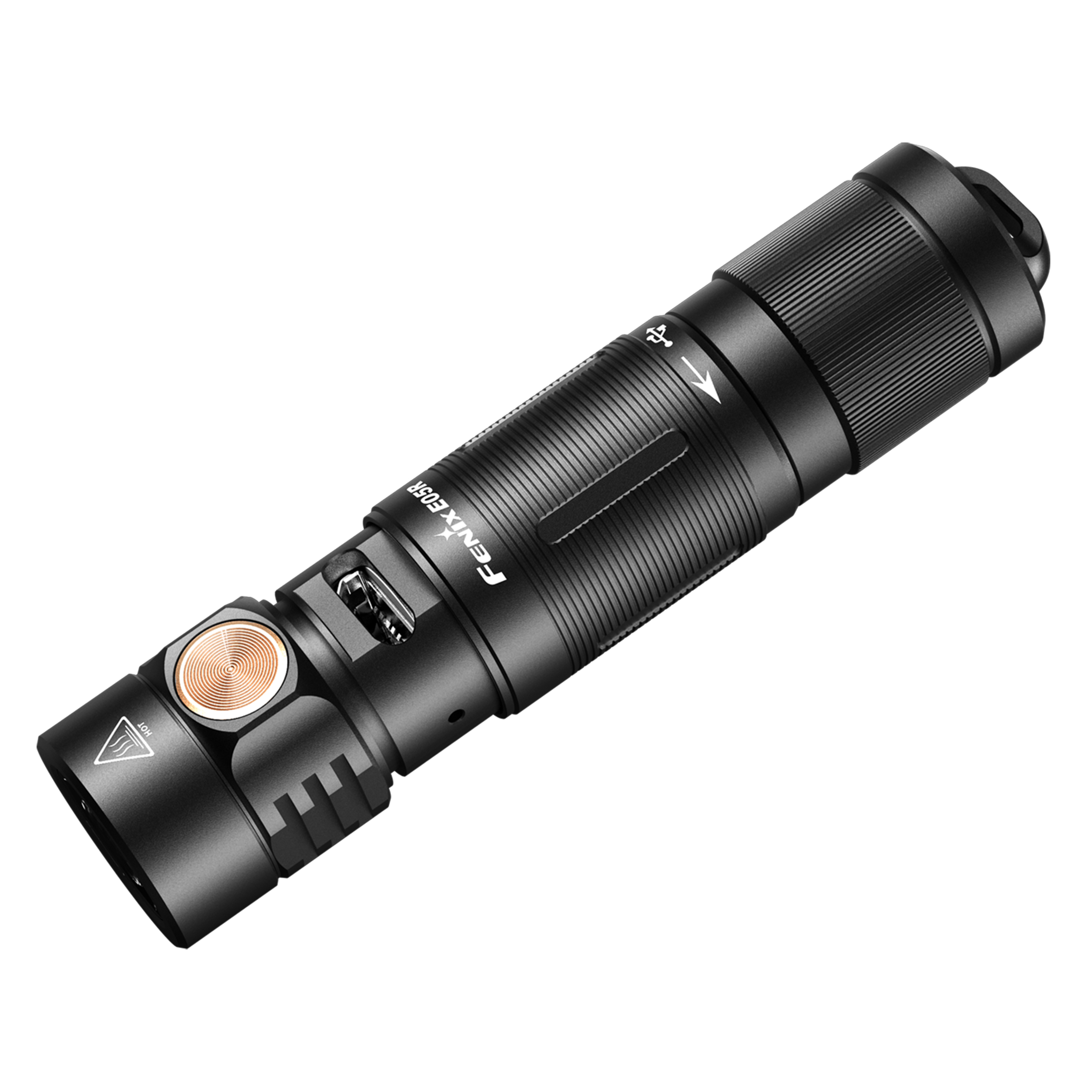 Latarka LED Fenix E05R czarna - obrazek 4
