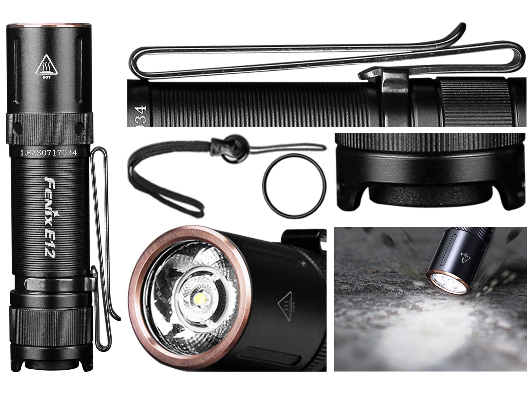 Latarka LED Fenix E12 V2.0 - obrazek 13