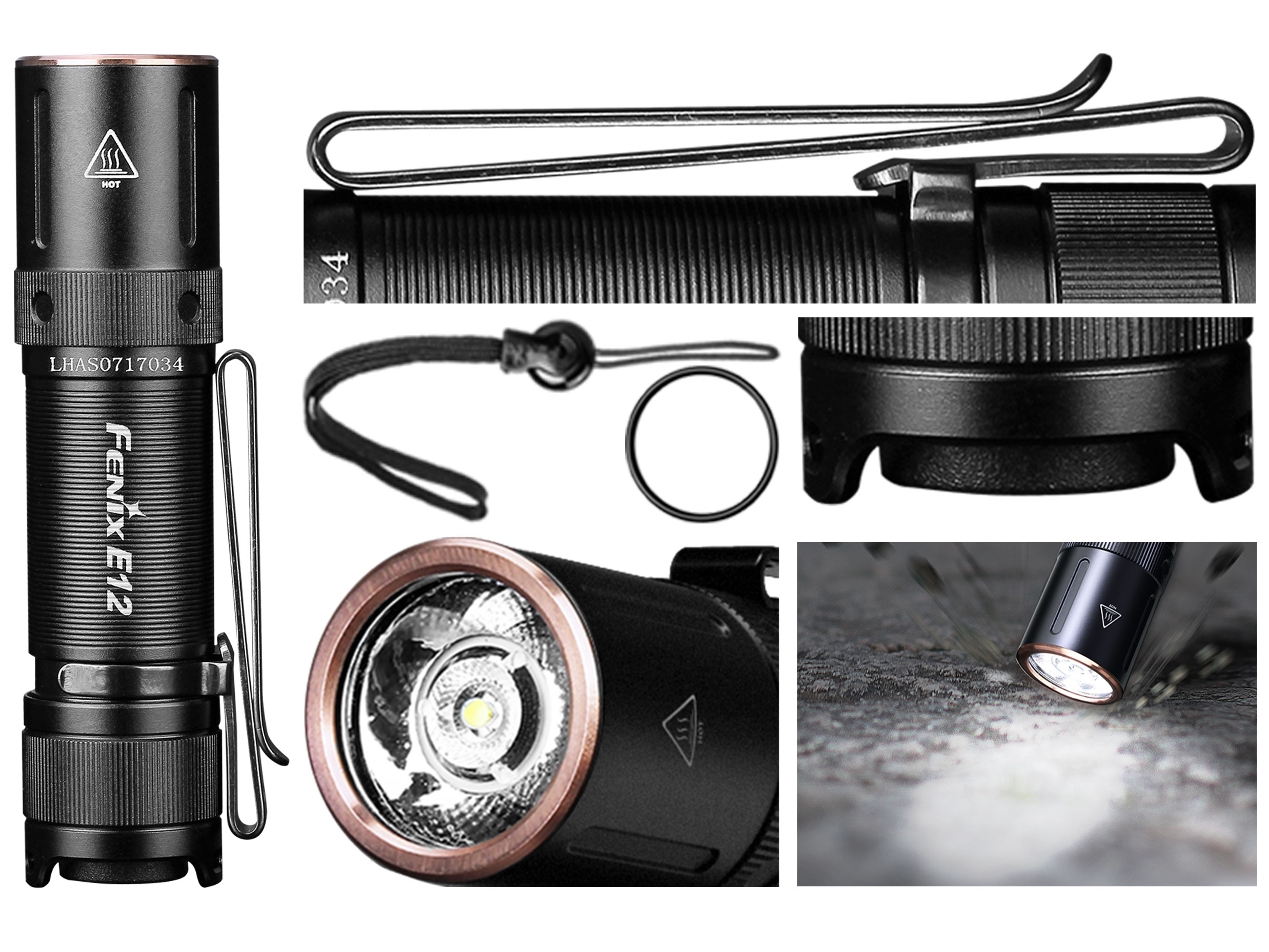 Latarka LED Fenix E12 V2.0 - obrazek 13