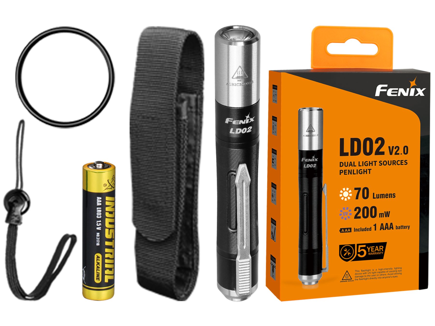Latarka LED Fenix LD02 V2.0 - obrazek 19