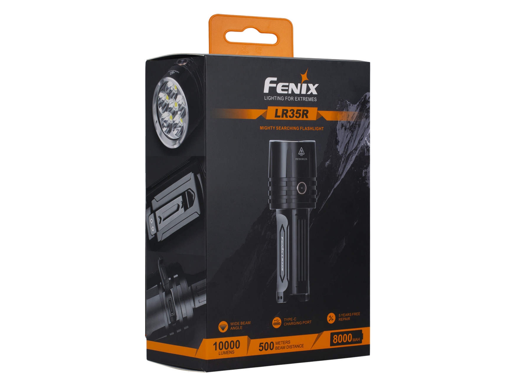 Latarka LED Fenix LR35R czarna - obrazek 7