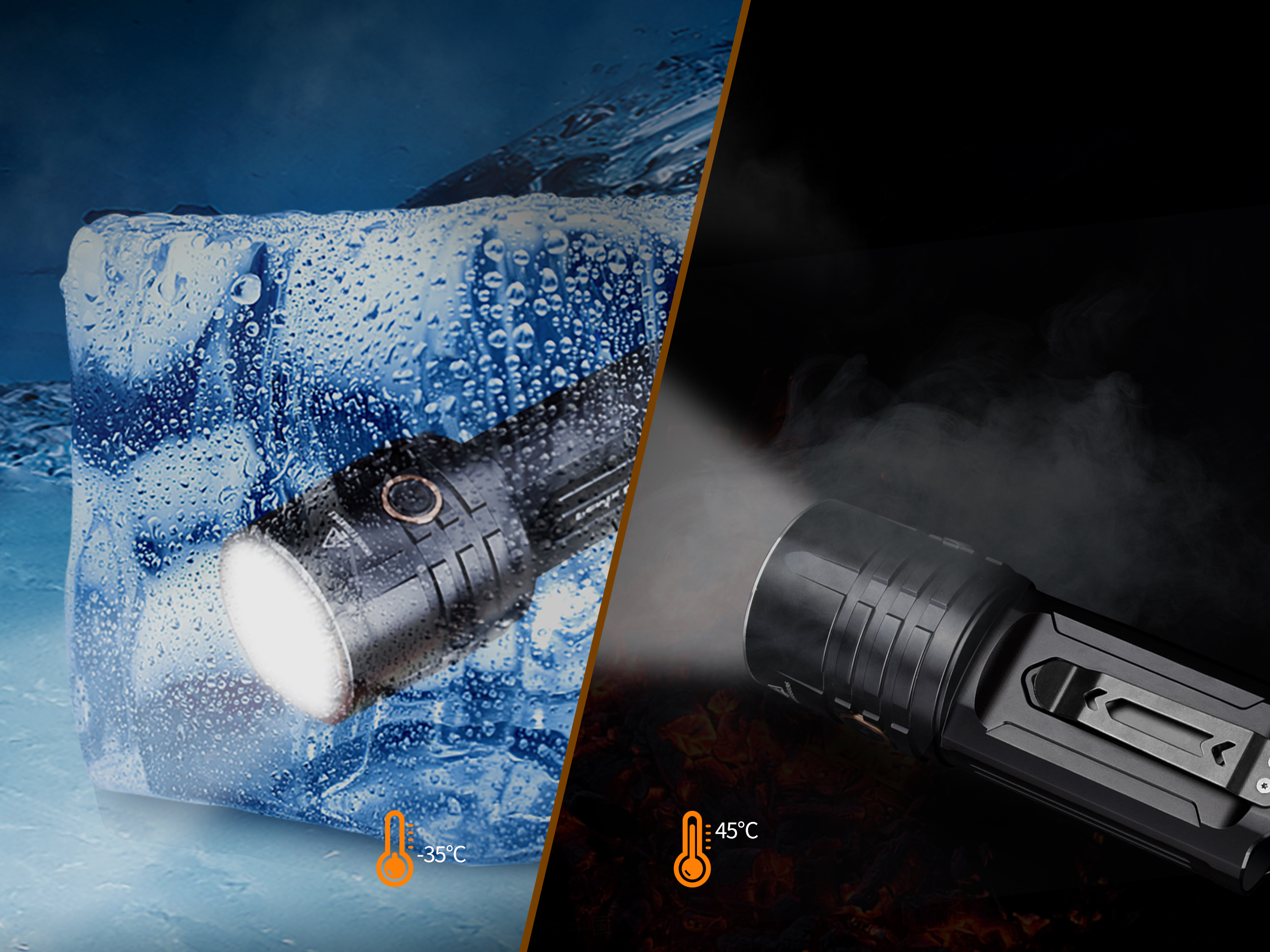 Latarka LED Fenix LR35R czarna - obrazek 17