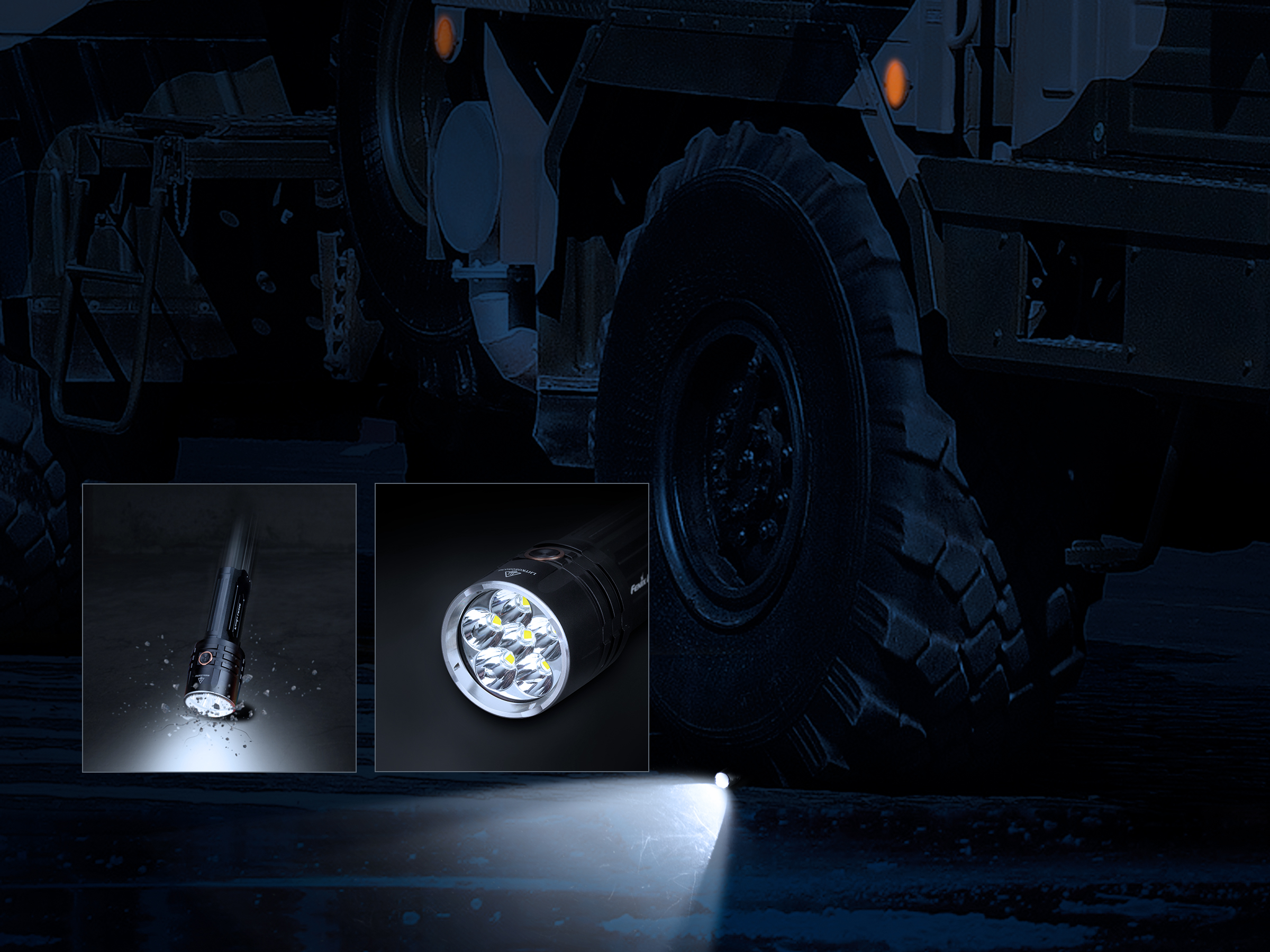 Latarka LED Fenix LR35R czarna - obrazek 19