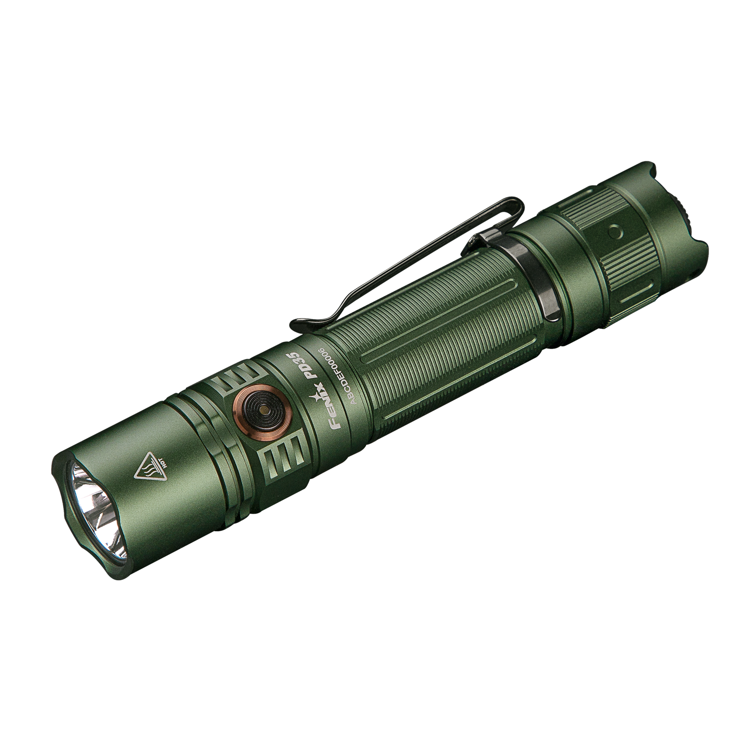 Latarka taktyczna LED Fenix PD35 V3.0 zielona - obrazek 3