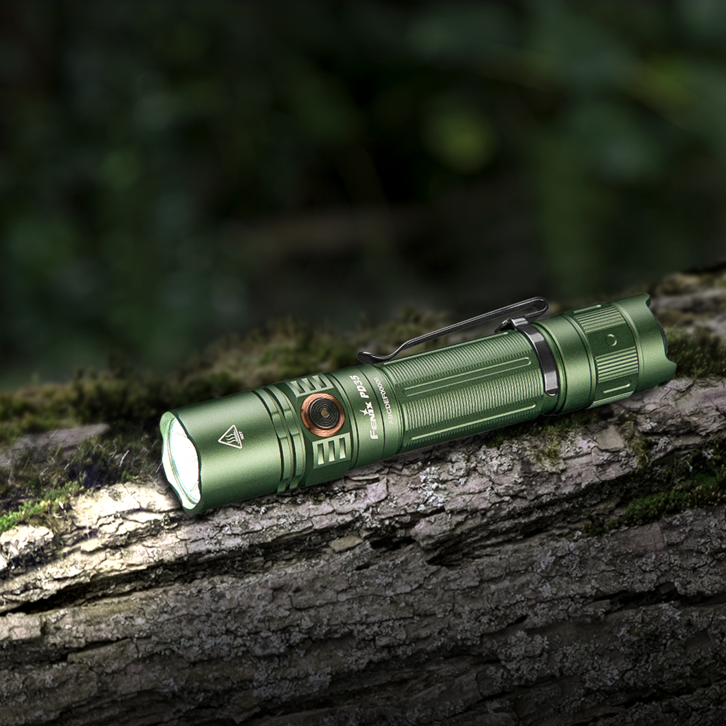 Latarka taktyczna LED Fenix PD35 V3.0 zielona - obrazek 5