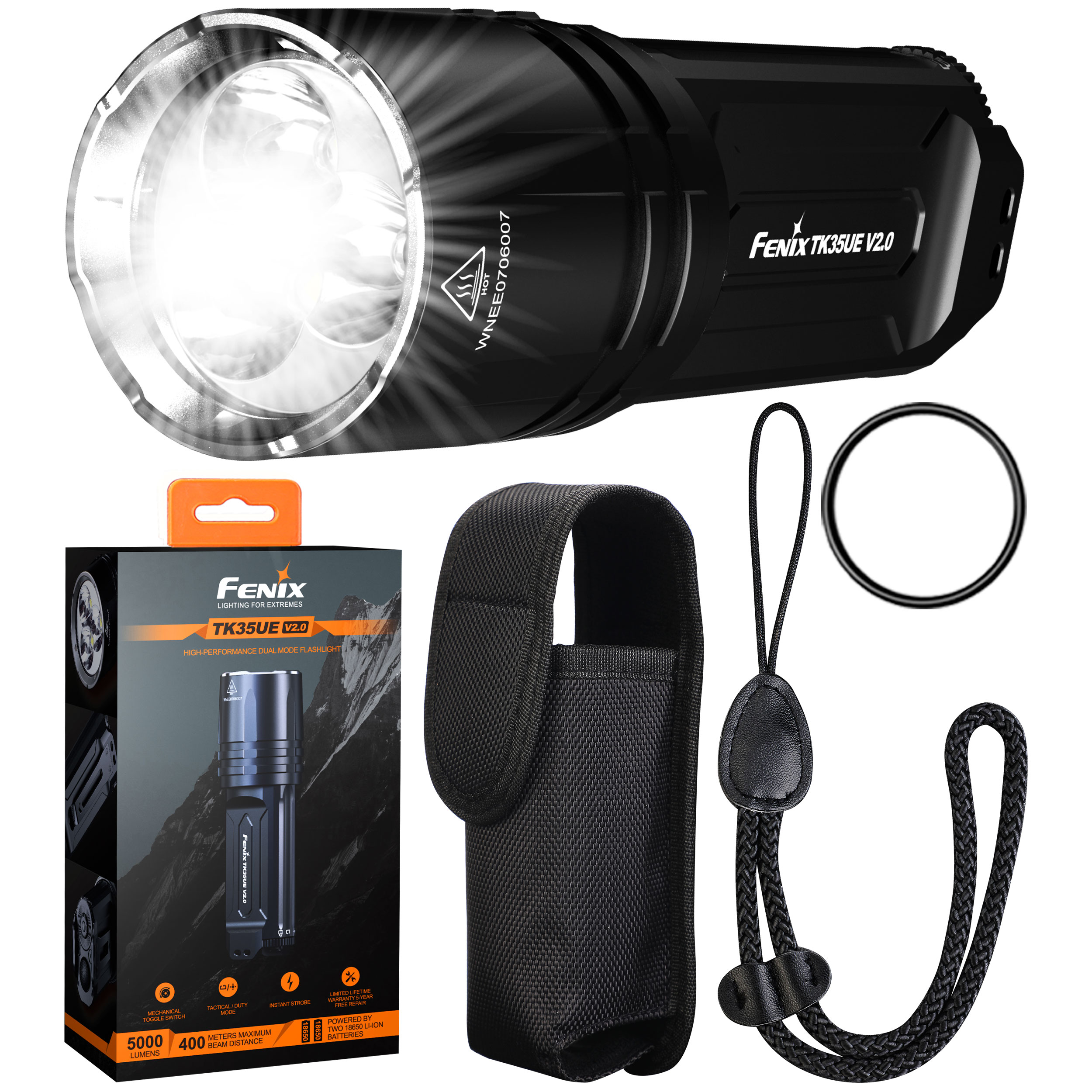 Latarka taktyczna LED Fenix TK35UE V2.0 - obrazek 16