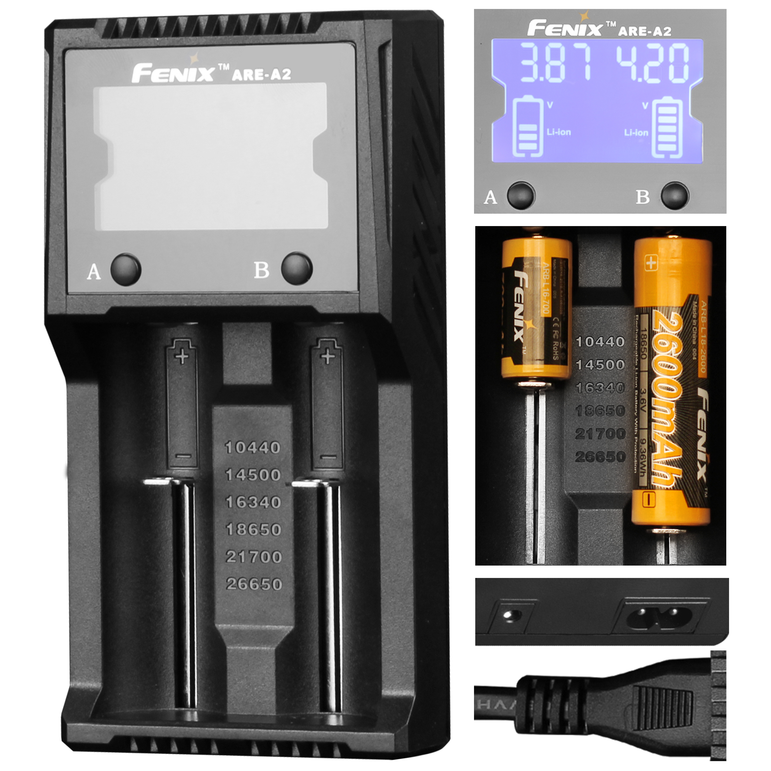 Ładowarka sieciowa Fenix ARE-A2 - obrazek 10