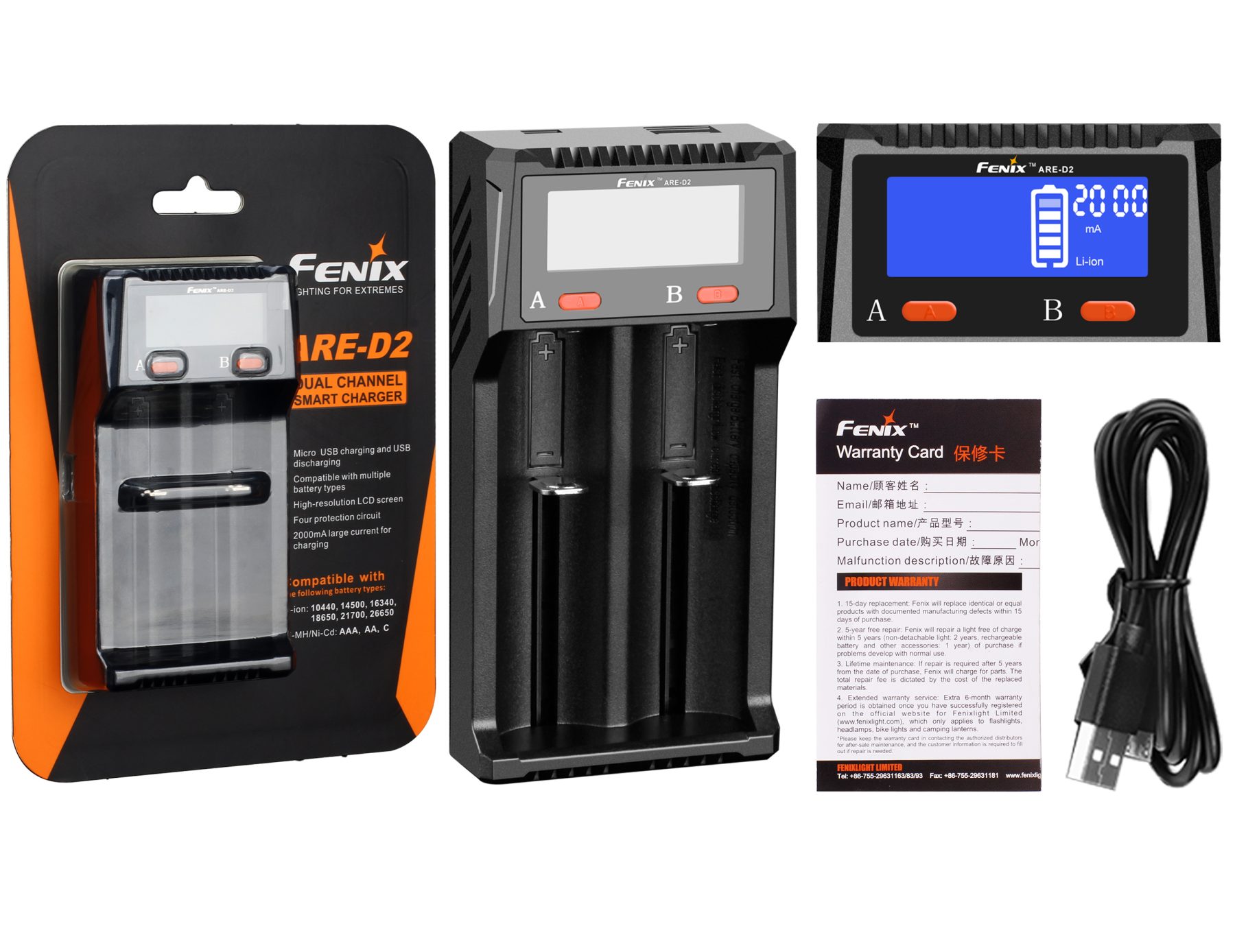 Ładowarka USB Fenix ARE-D2 - obrazek 10