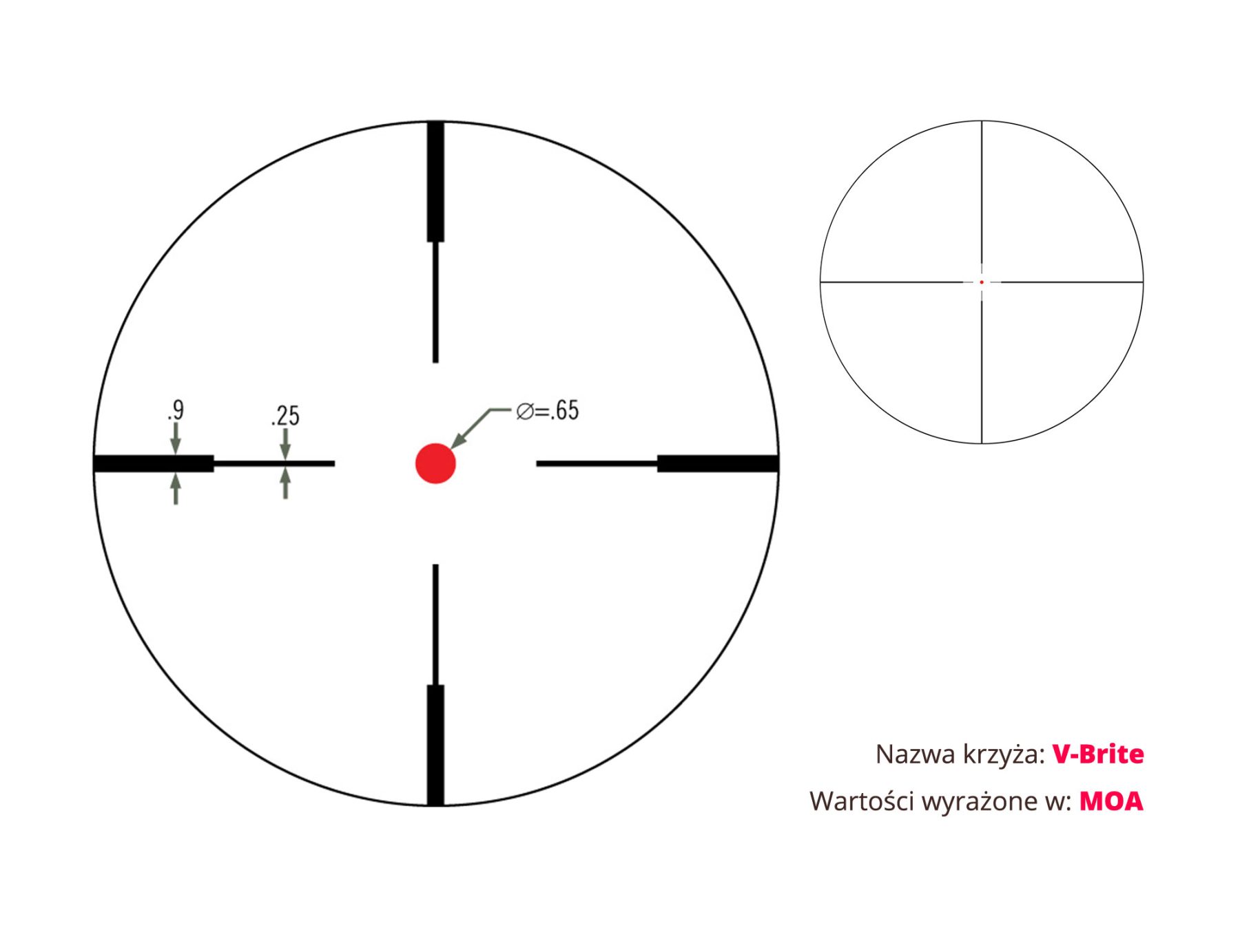 Luneta celownicza Vortex Crossfire II 3-9x40 1'' V-Brite - obrazek 9
