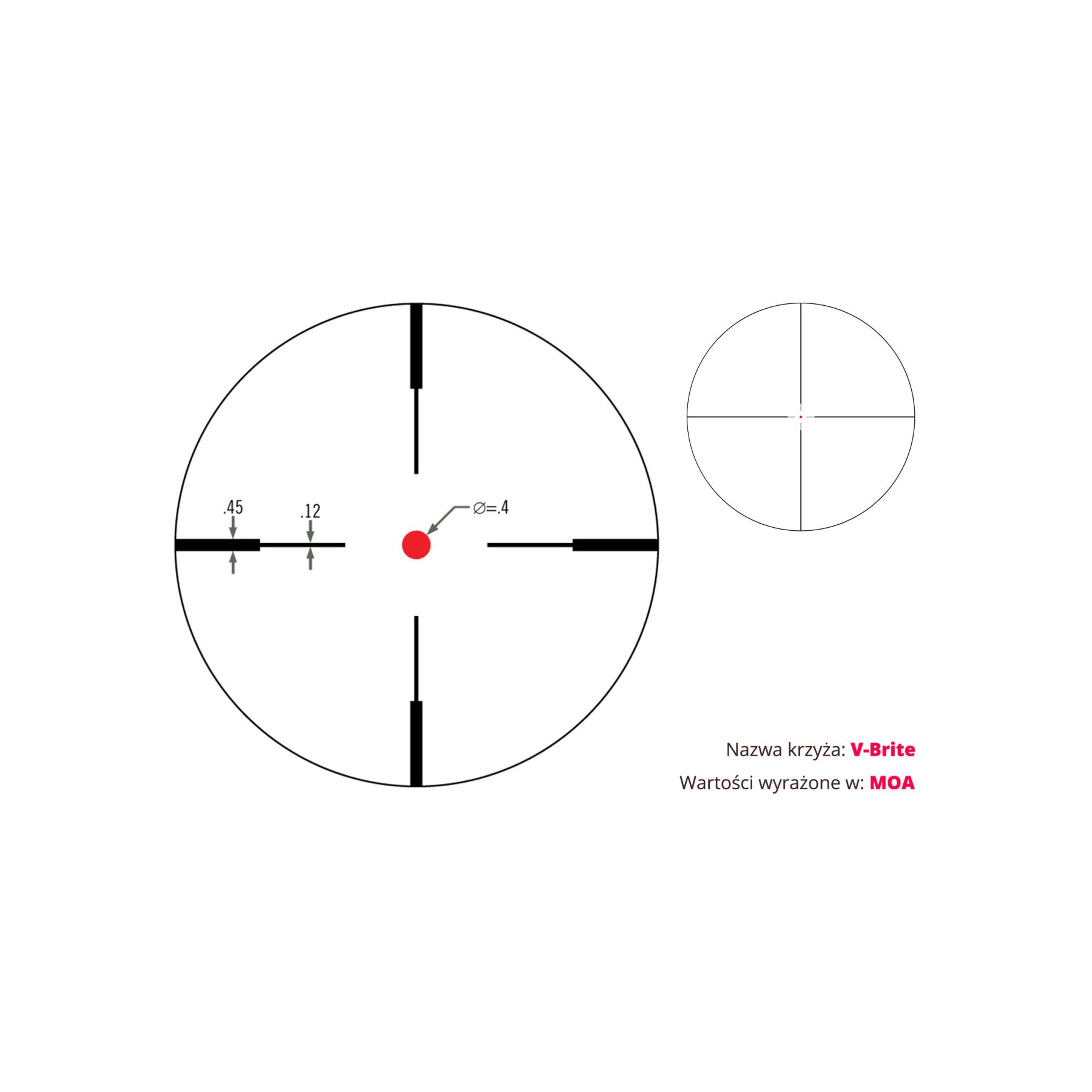 Luneta celownicza Vortex Crossfire II 6-18x44 1'' AO V-Brite - obrazek 7