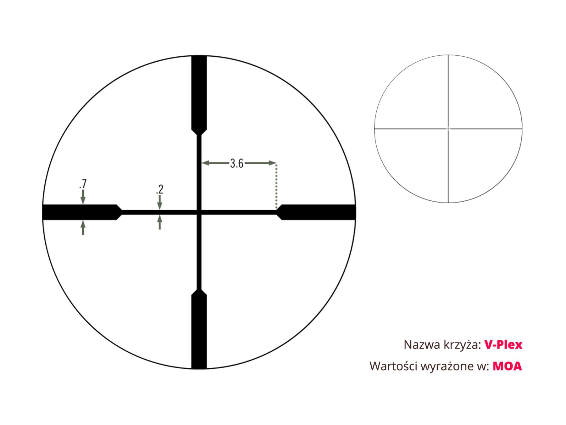 Luneta celownicza Vortex Diamondback 4-12x40 1'' BDC MOA - obrazek 9