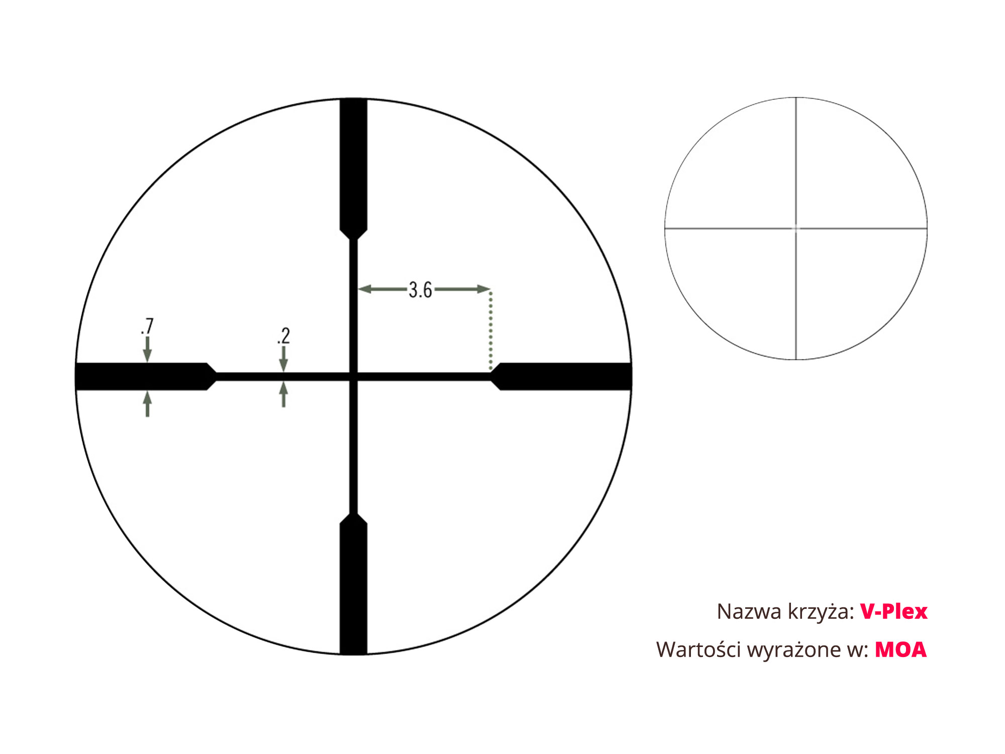 Luneta celownicza Vortex Diamondback 4-12x40 1'' BDC MOA - obrazek 9